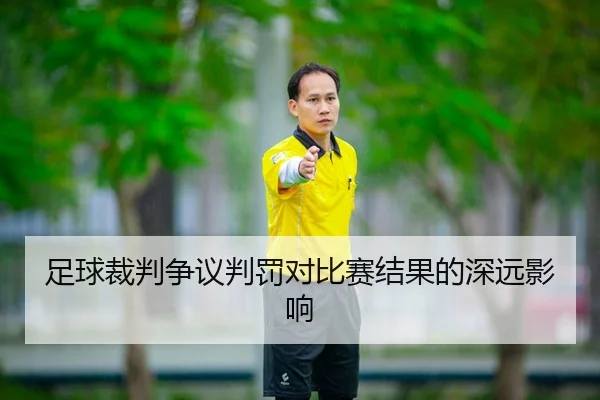 足球裁判争议判罚对比赛结果的深远影响
